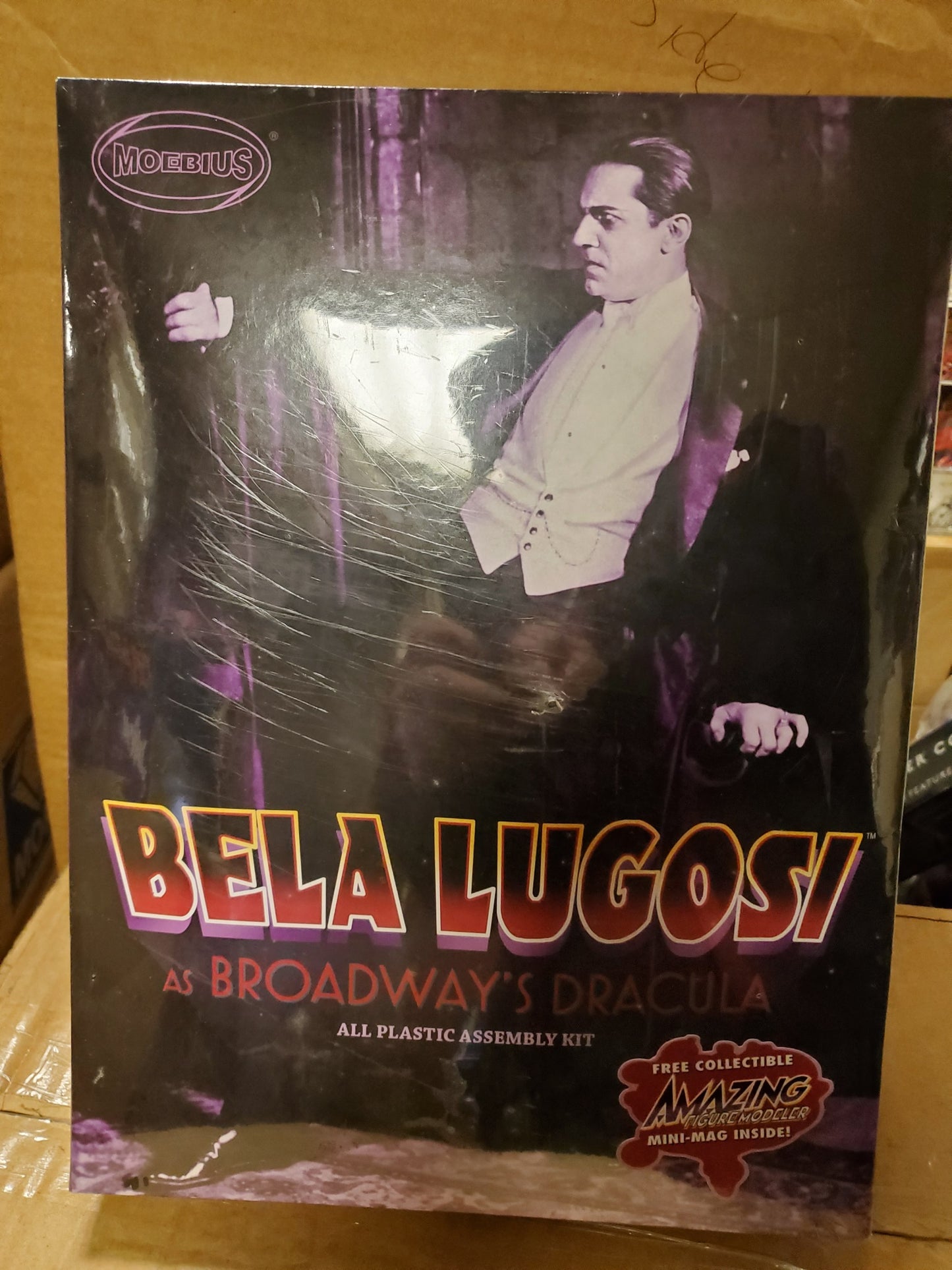 Dracula Bela Lugosi as Broadway's Dracula 1/8 scale model kit by Moebius