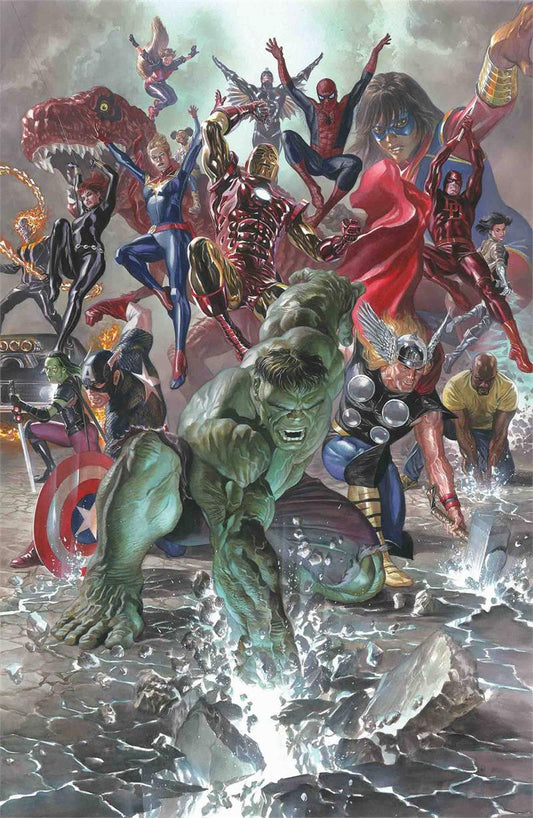 Alex Ross Avengers Legacy poster