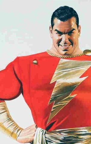 Alex Ross Shazam poster