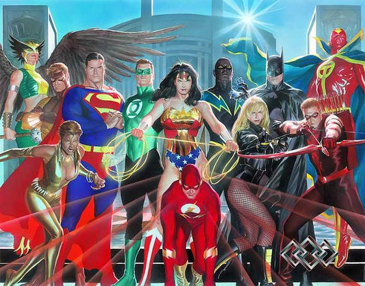 Alex Ross Where Justice Resides print