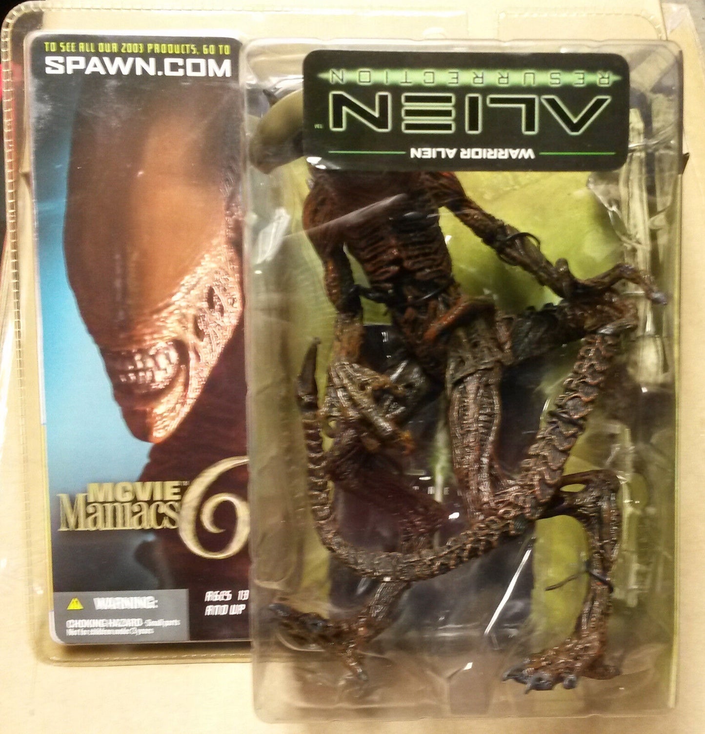 Alien Warrior ERROR action figure - Movie Maniacs 6