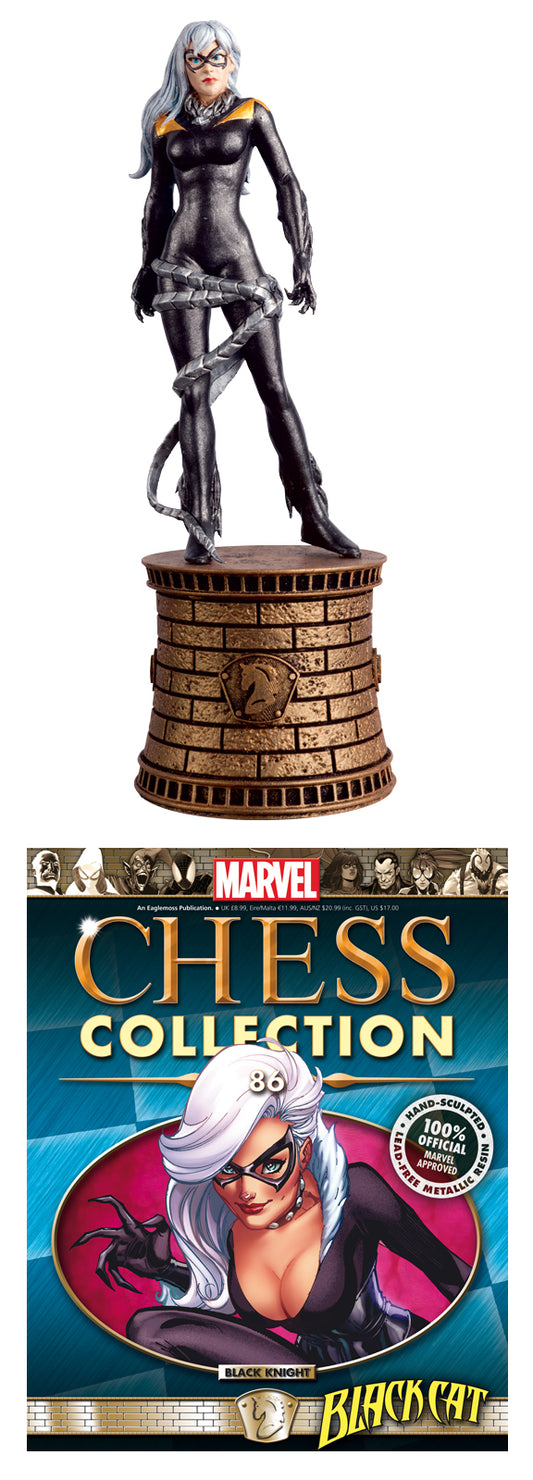 BLACK CAT Marvel Chess Collection #86 figurine/statue
