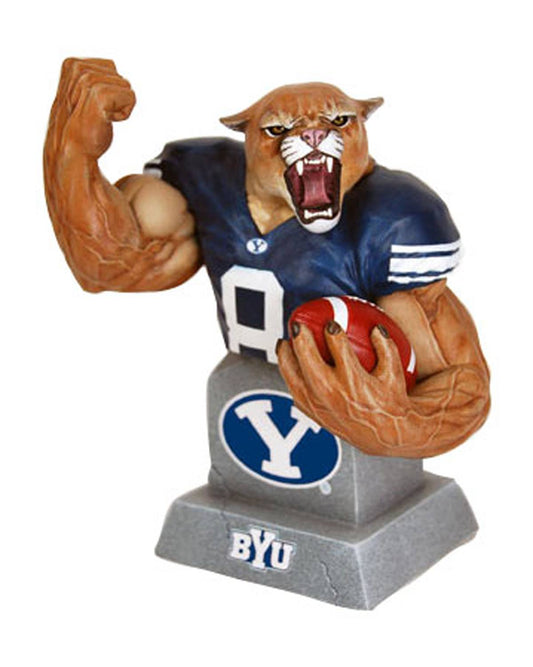 BYU Cougars College Football Team Mascot mini bust