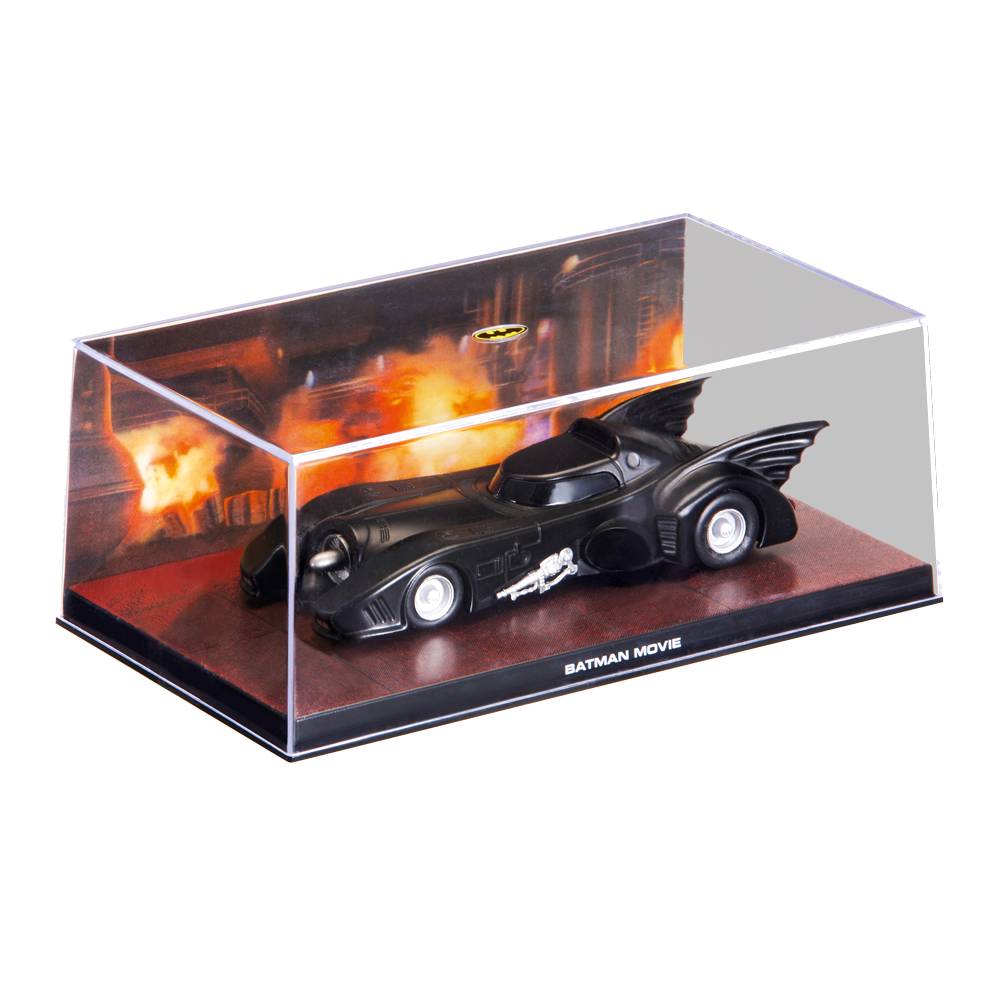 Batman Automobilia #1 1989 movie BATMOBILE diecast model w/magazine