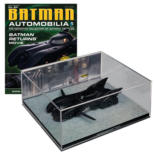 Batman Automobilia #84 Batman Returns BATMOBILE diecast model w/magazine