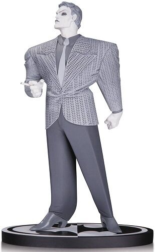 Batman Black and White Joker statue by Frankk Miller