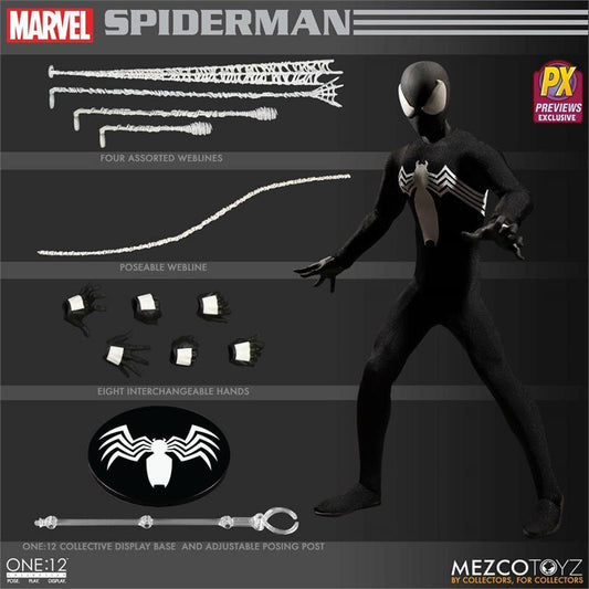 Black Spider-Man One:12 Collective action figure