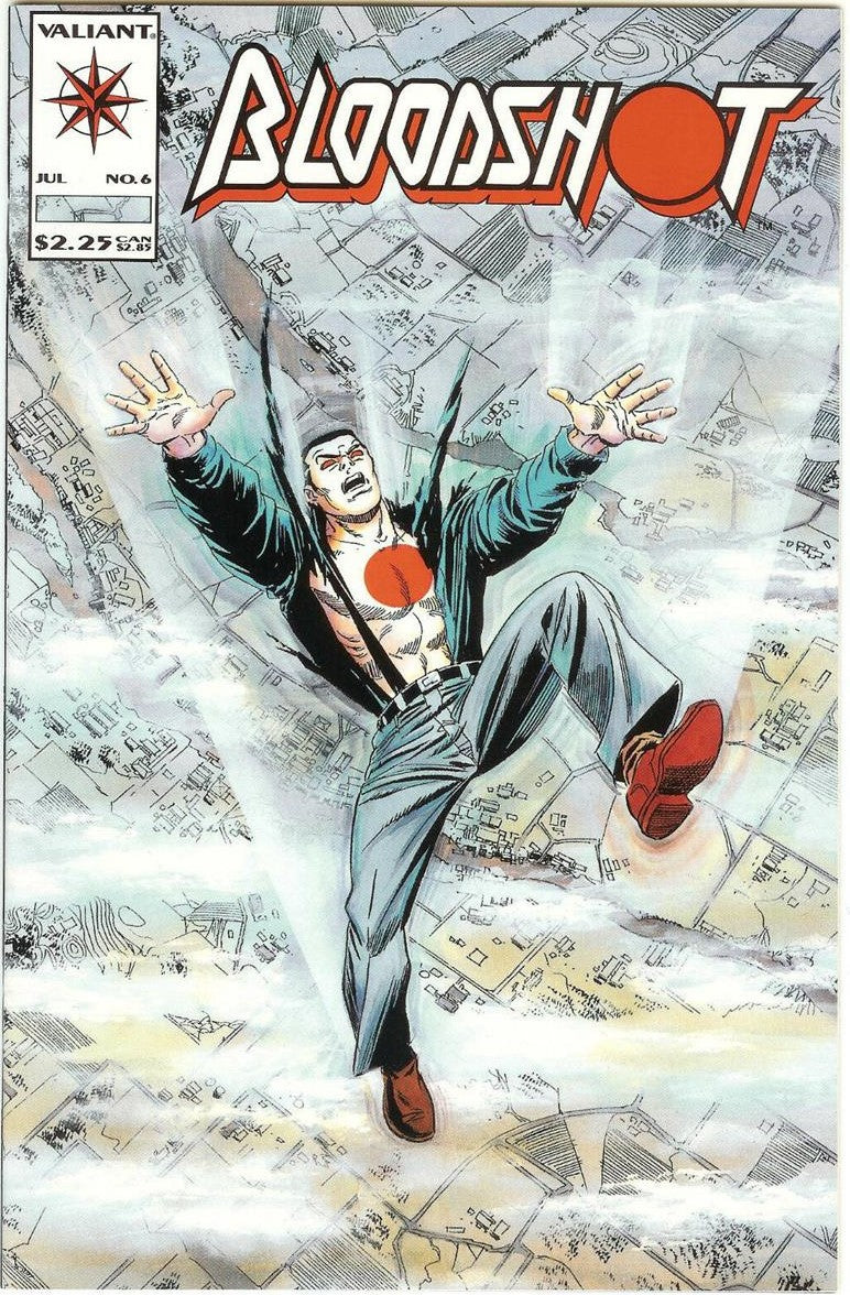 Bloodshot #6 (1st Ninjak) - Valiant Comics