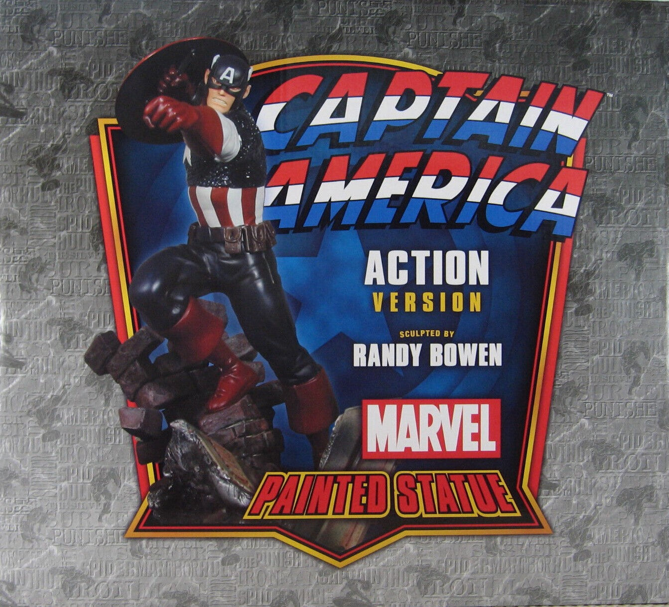 Captain America Action statue