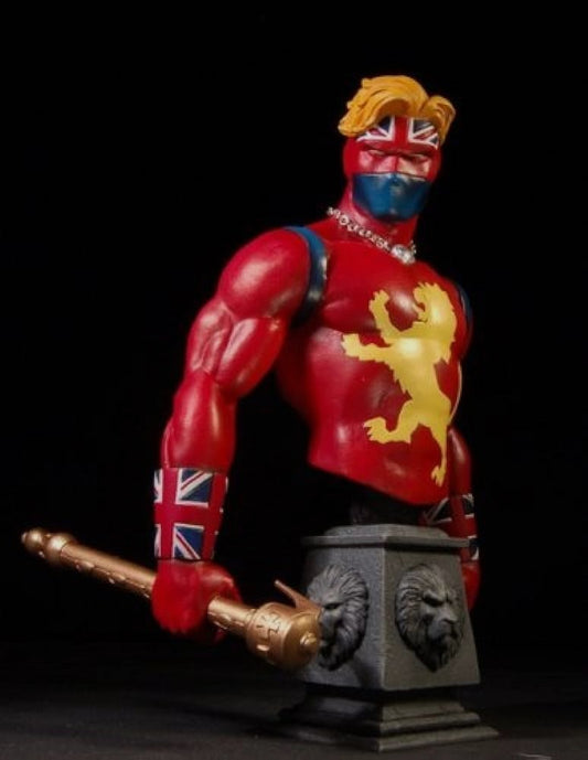 Captain Britain 1970's version mini bust