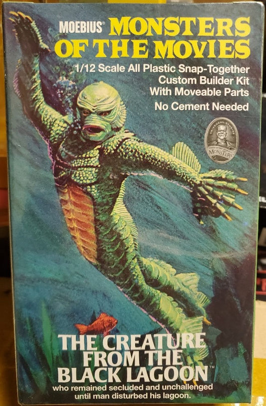 Creature from the Black Lagoon Monster of the Movies 1/12 scale model kit by Moebius