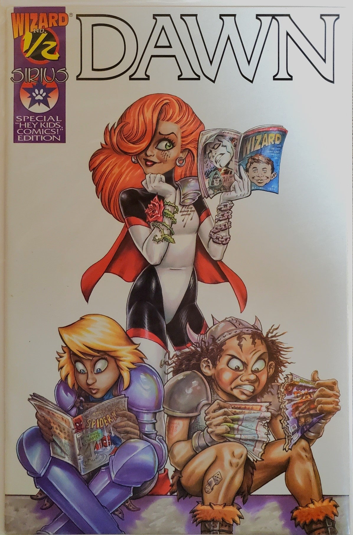 DAWN #1/2 Special Hey Kids Comics variant Joseph Michael Linsner