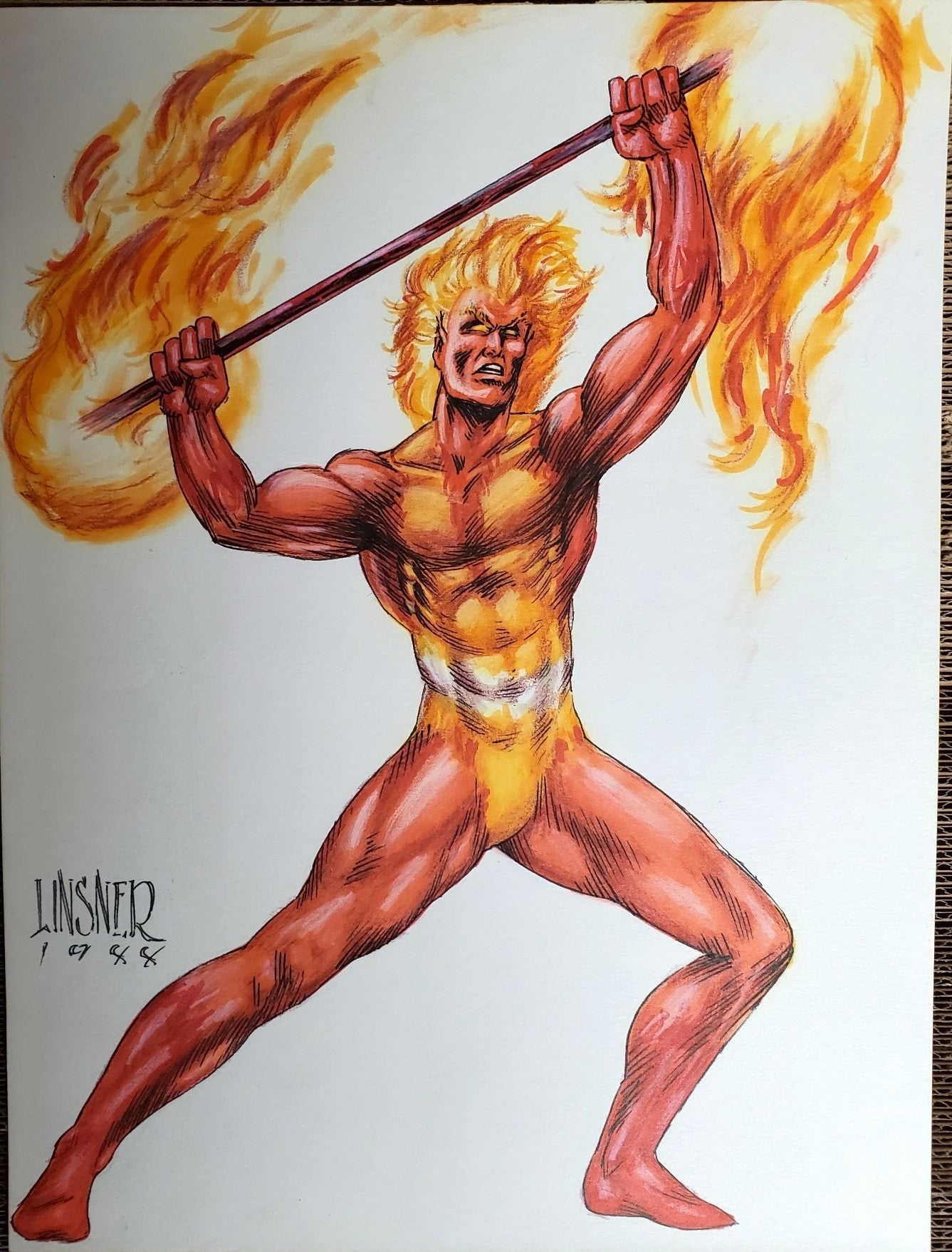 Firelord original art work