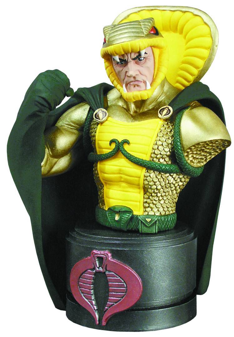 GI Joe Serpentor mini bust
