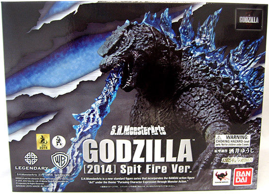 GODZILLA 2014 Spit Fire version S.H. Monster Arts action figure