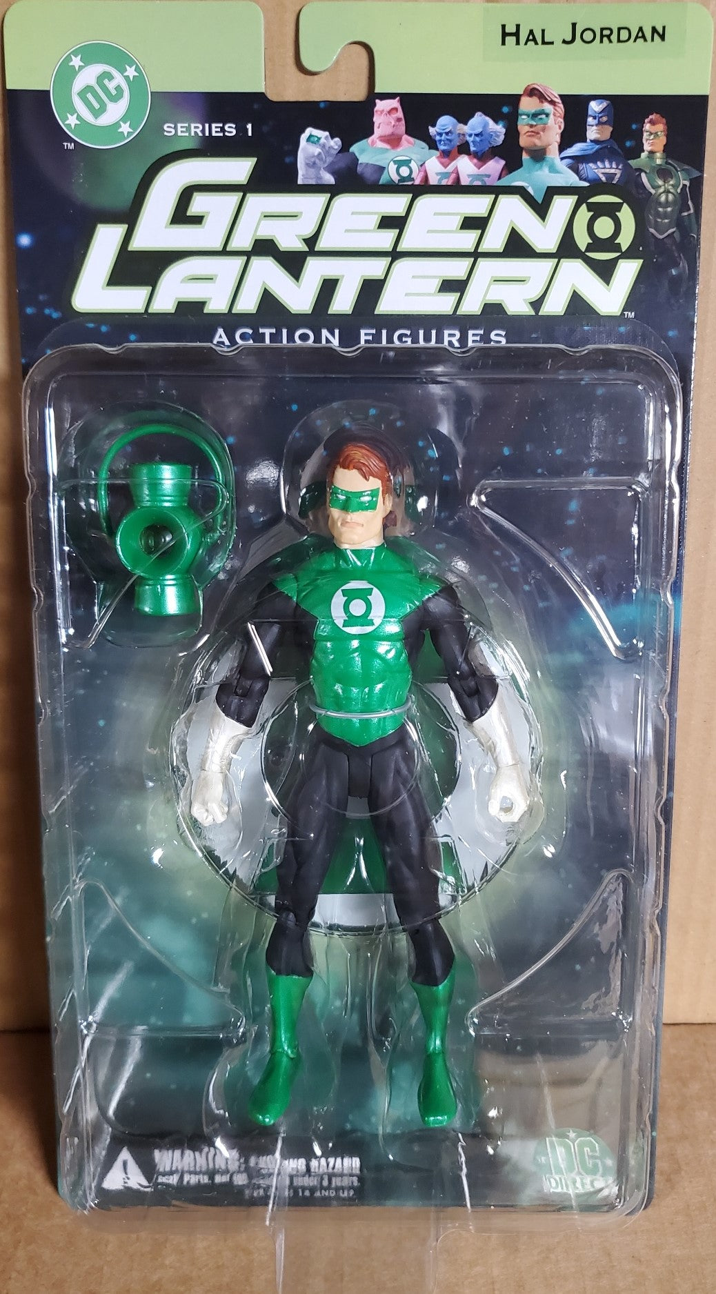 Green Lantern series 1 HAL JORDAN action figure