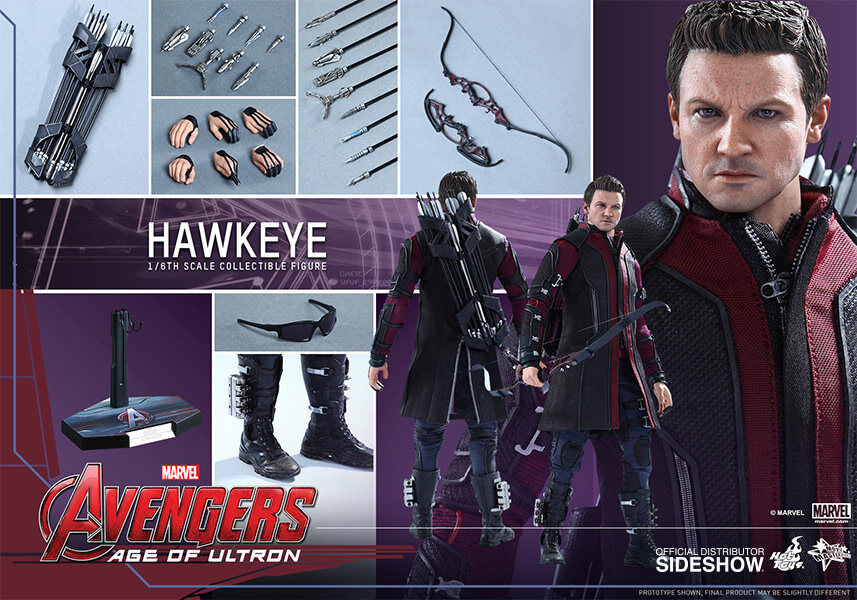 HAWKEYE Avengers Age of Ultron 1/6 scale action figure
