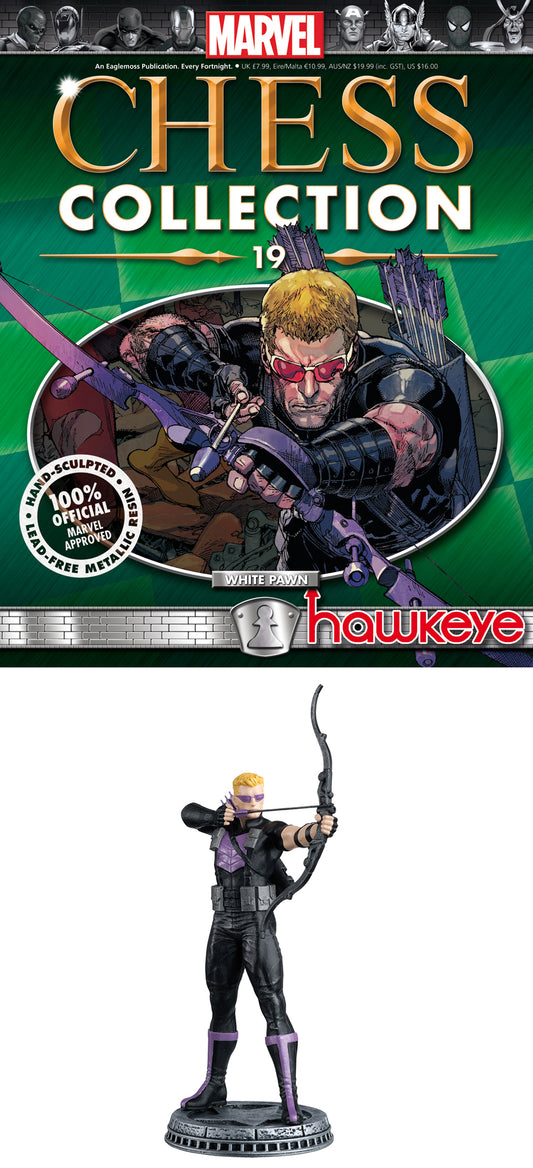 HAWKEYE Marvel Chess Collection #19 figurine/statue