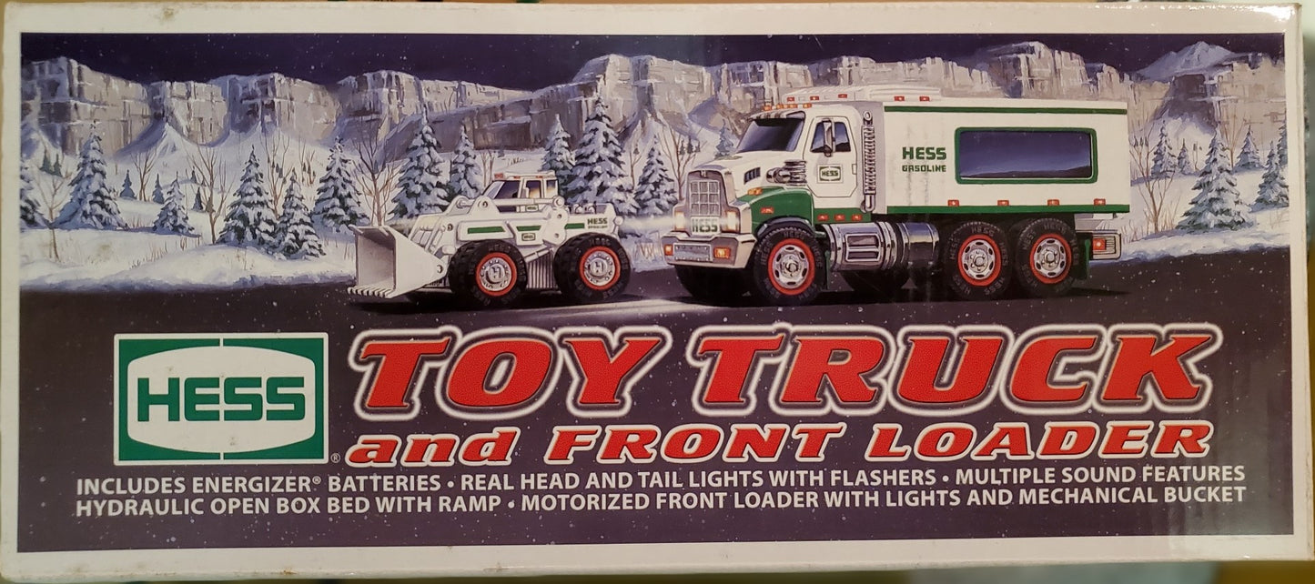 HESS Toy Truck and Front Loader