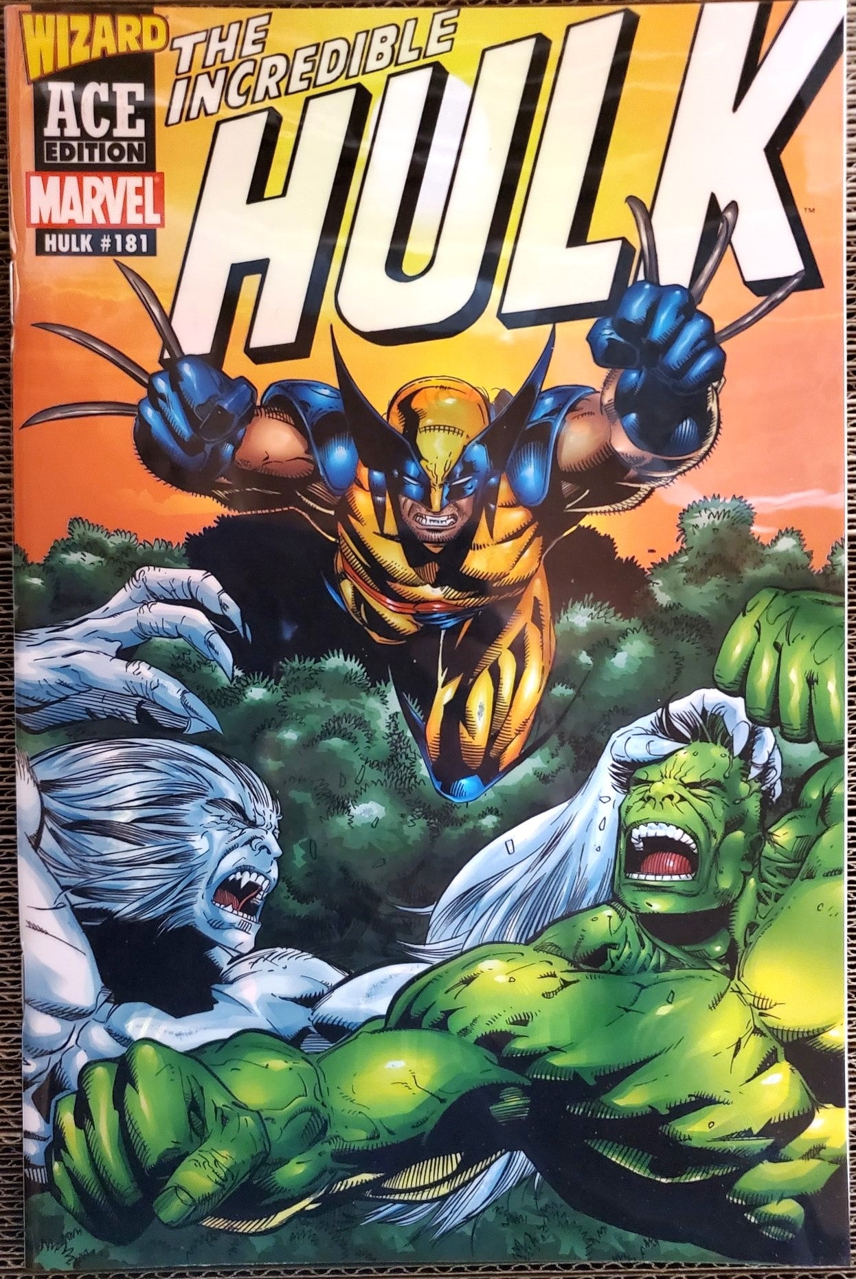 INCREDIBLE HULK #181 Wizard Ace Edition