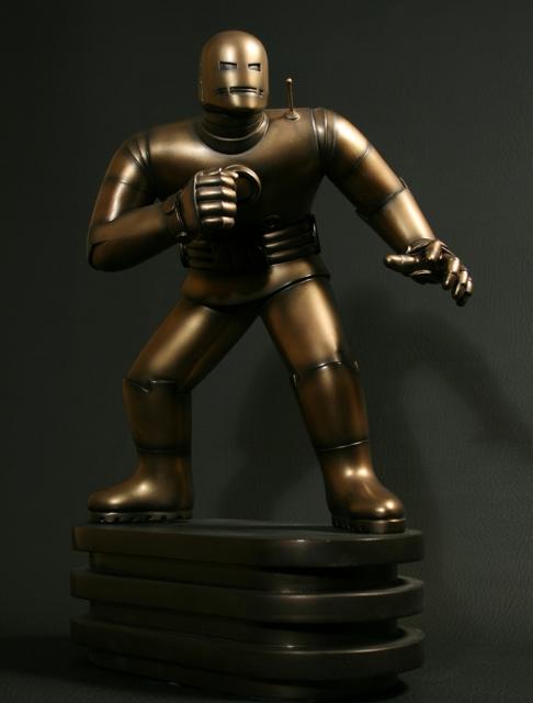 Iron Man Faux Bronze statue