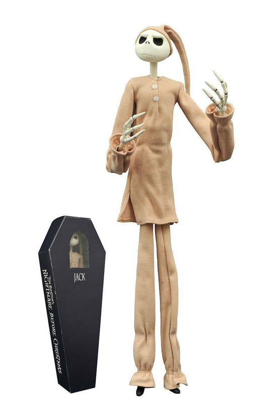 Jack Skellington in Pajamas doll with coffin