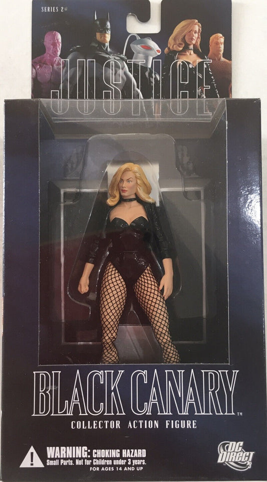 Justice League Series 2 BLACK CANARY Collector Series action figure