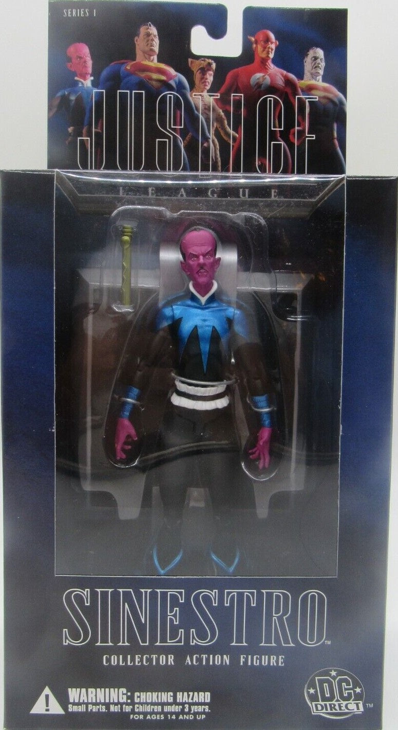 Justice League series 1 SINESTRO Collector Series action figure