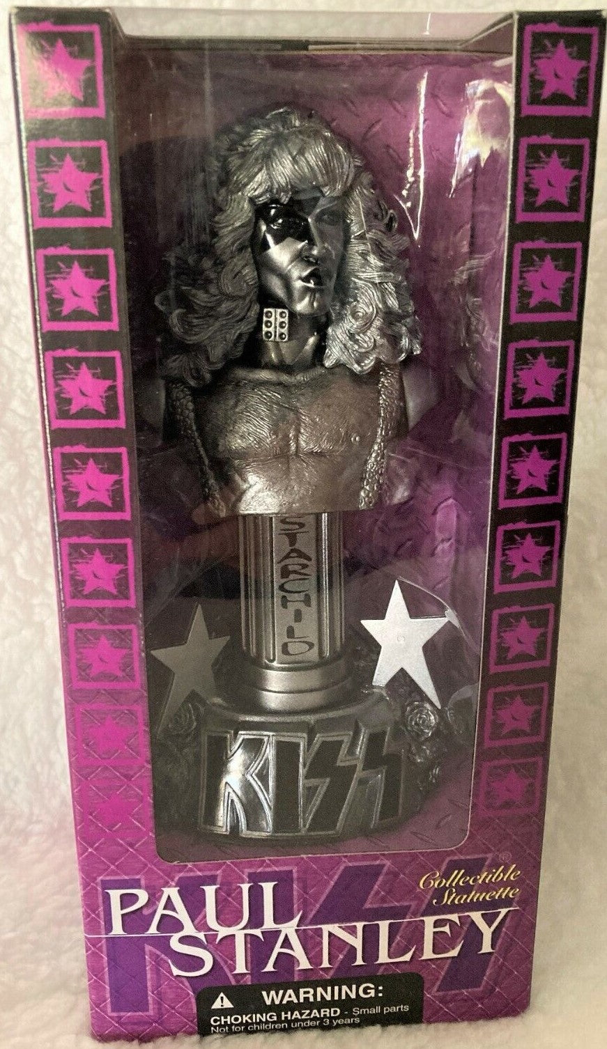 KISS Paul Stanley pewter variant bust