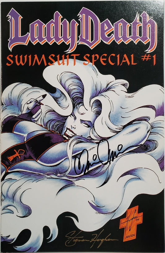 LADY DEATH Swimsuit Special #1 signed