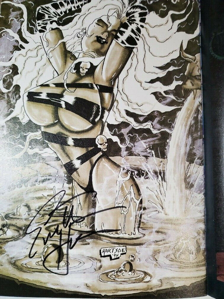 LADY DEATH Swimsuit Special #1 signed by Everette Hartsoe