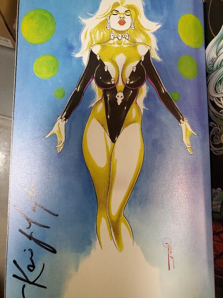 LADY DEATH Swimsuit Special #1 signed by Kevin J Taylor