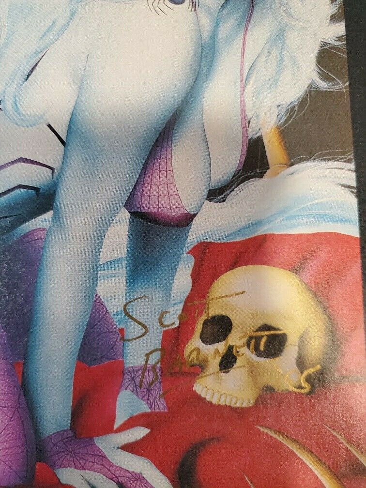 LADY DEATH Swimsuit Special #1 signed by Scott Barnett