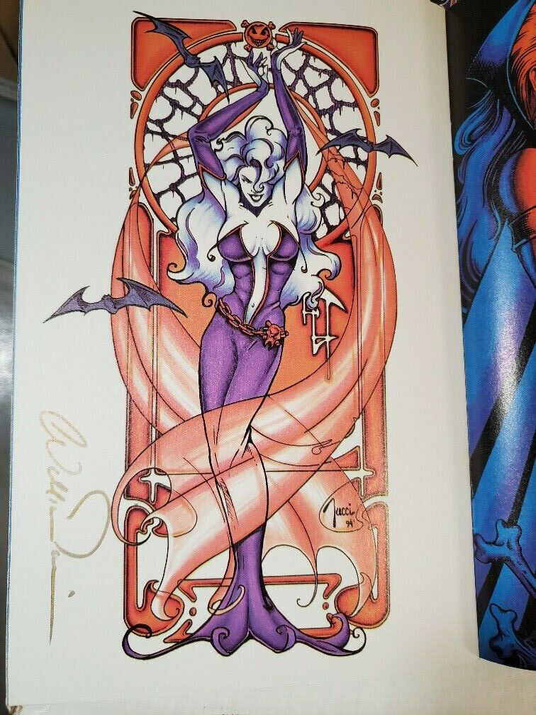 LADY DEATH Swimsuit Special #1 signed by William Tucci