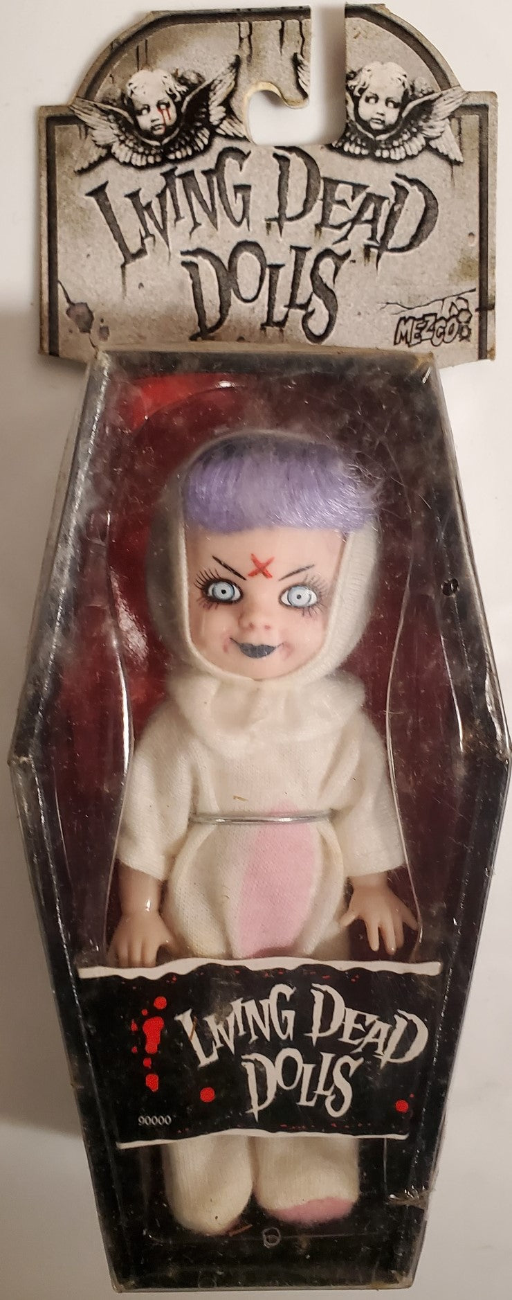 Living Dead Dolls mini series 1 EGGZORCIST doll by Mezco Nitro Comics and Collectibles