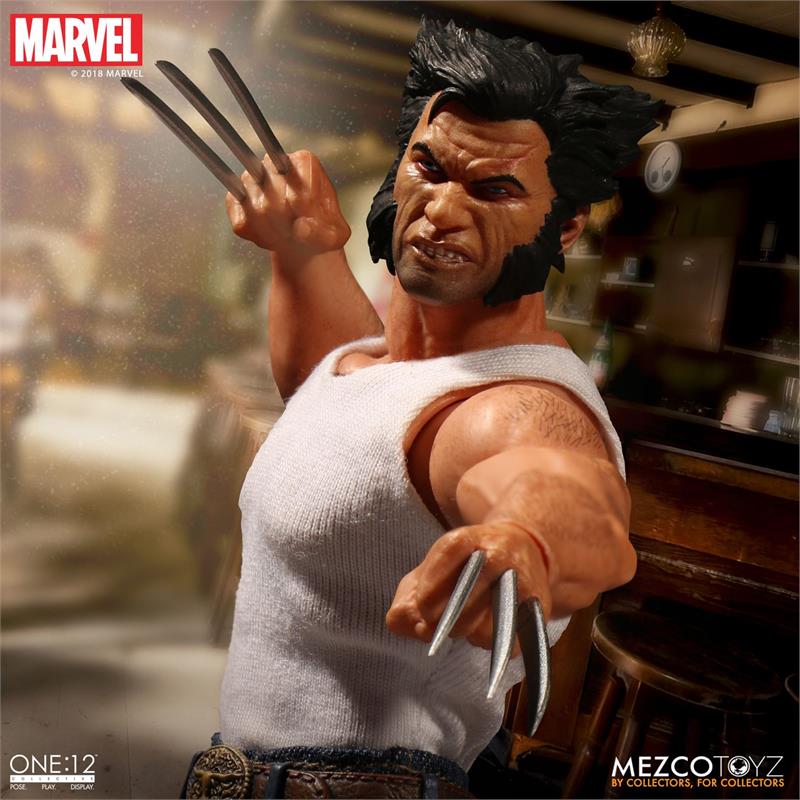 Logan One:12 Collective action figure Wolverine (X-Men) by Mezco