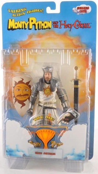 Monte Python and the Holy Grail King Arthur action figure