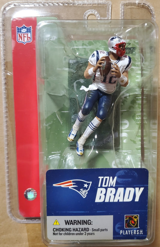 NFL 3 inch TOM BRADY action figure (New England Patriots)