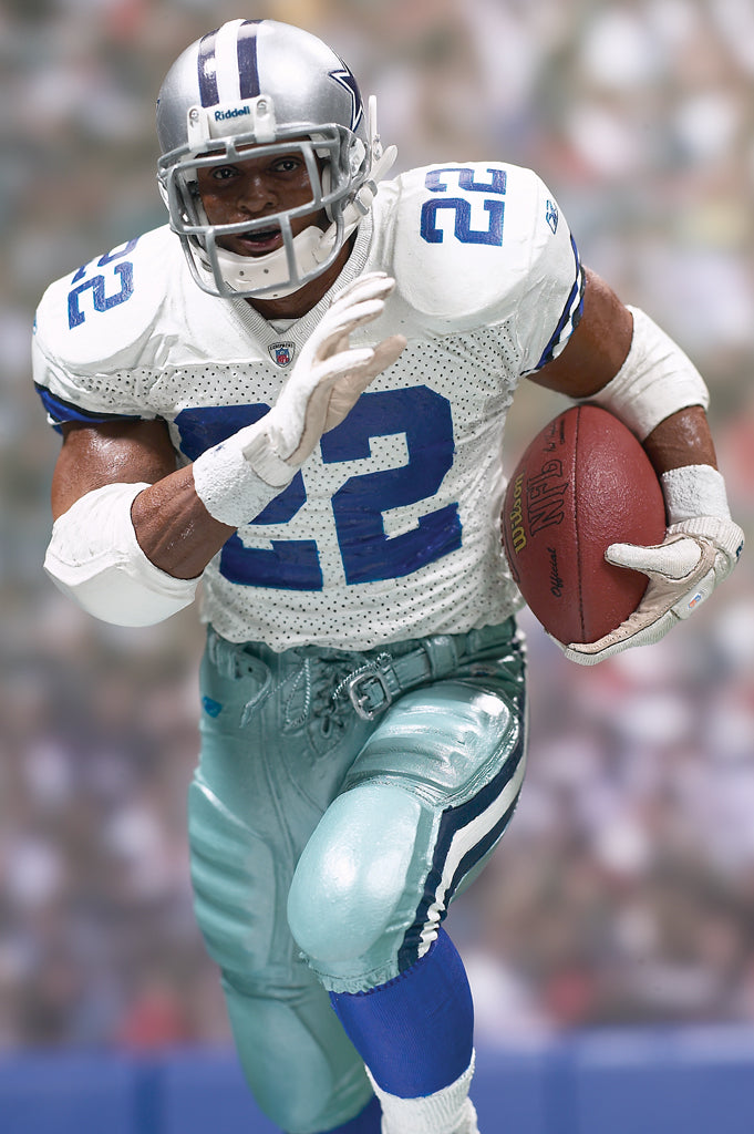 NFL Football 12 inch EMMITT SMITH action figure (Dallas Cowboys) by Mc – Nitro Comics and Collectibles