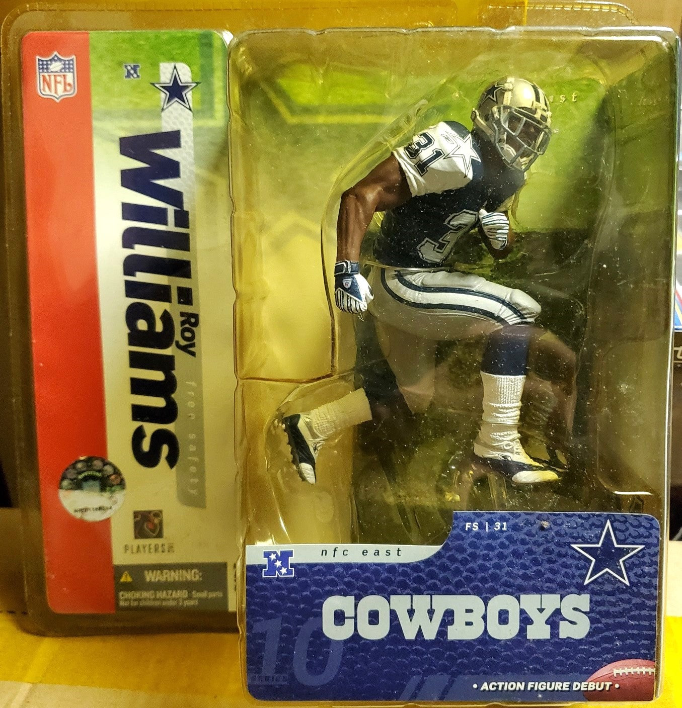 NFL Football series 10 ROY WILLIAMS chase/variant action figure