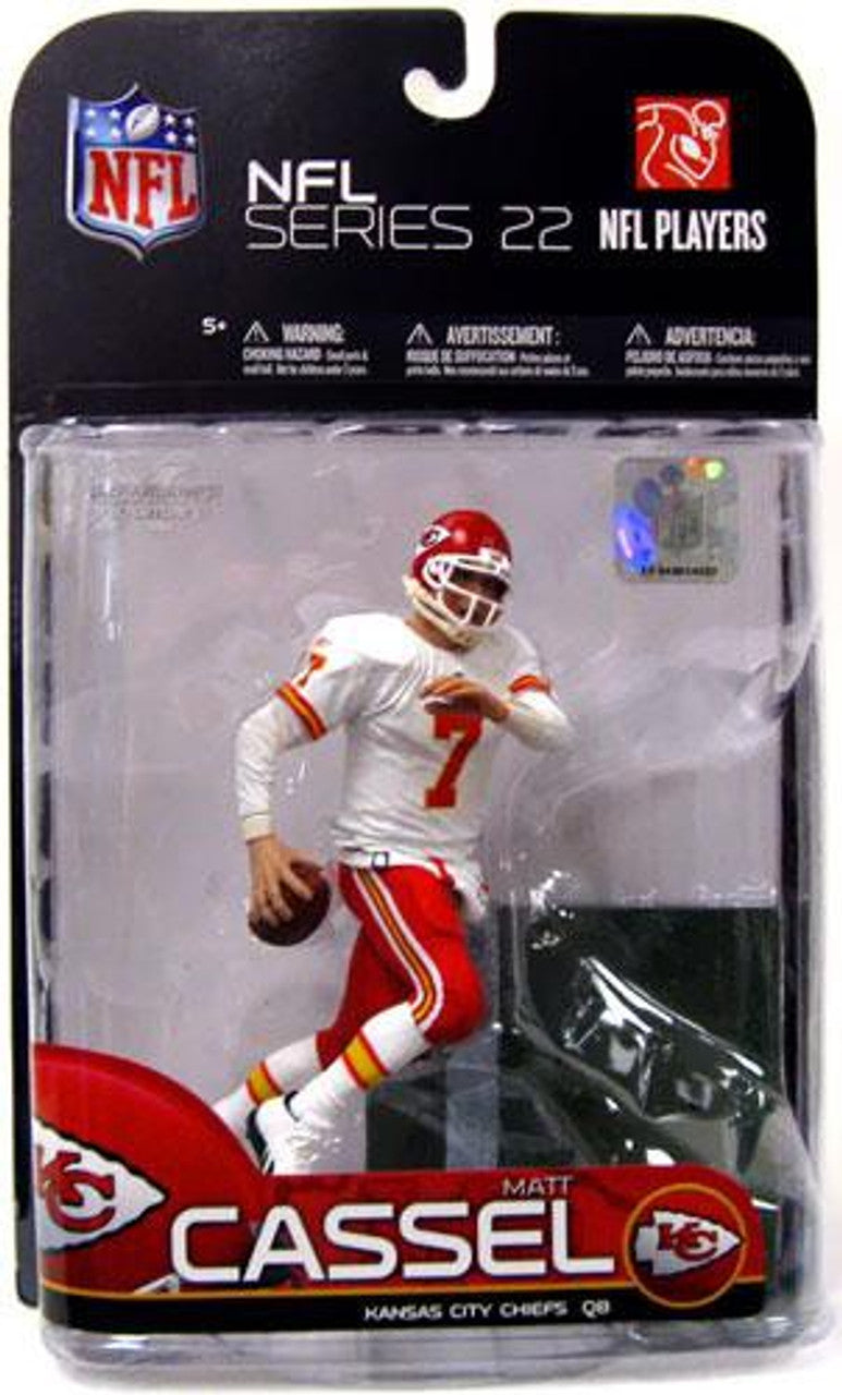 NFL Football series 22 MATT CASSEL variant/chase action figure
