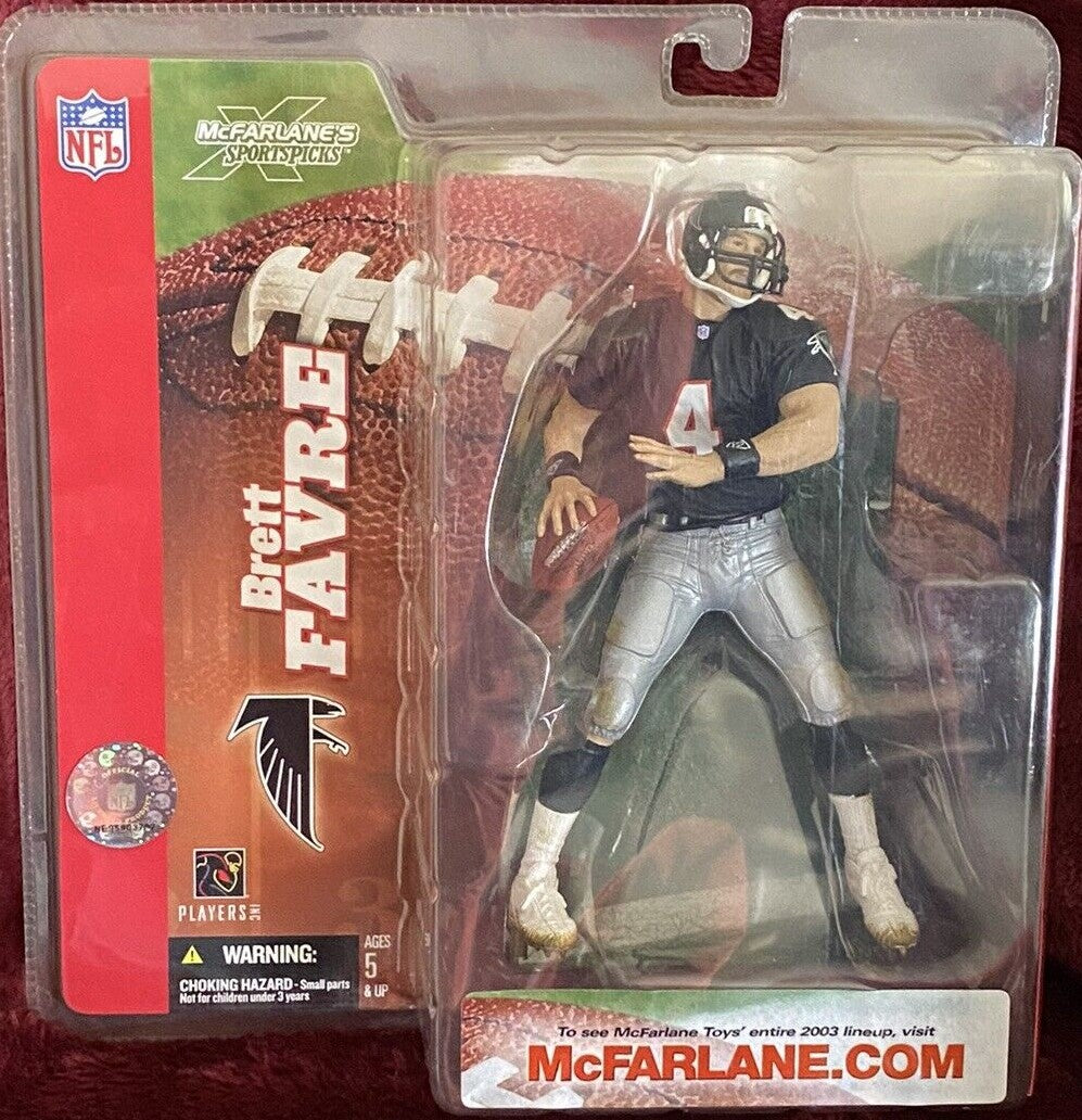 NFL Football series 6 BRETT FAVRE variant/chase action figure