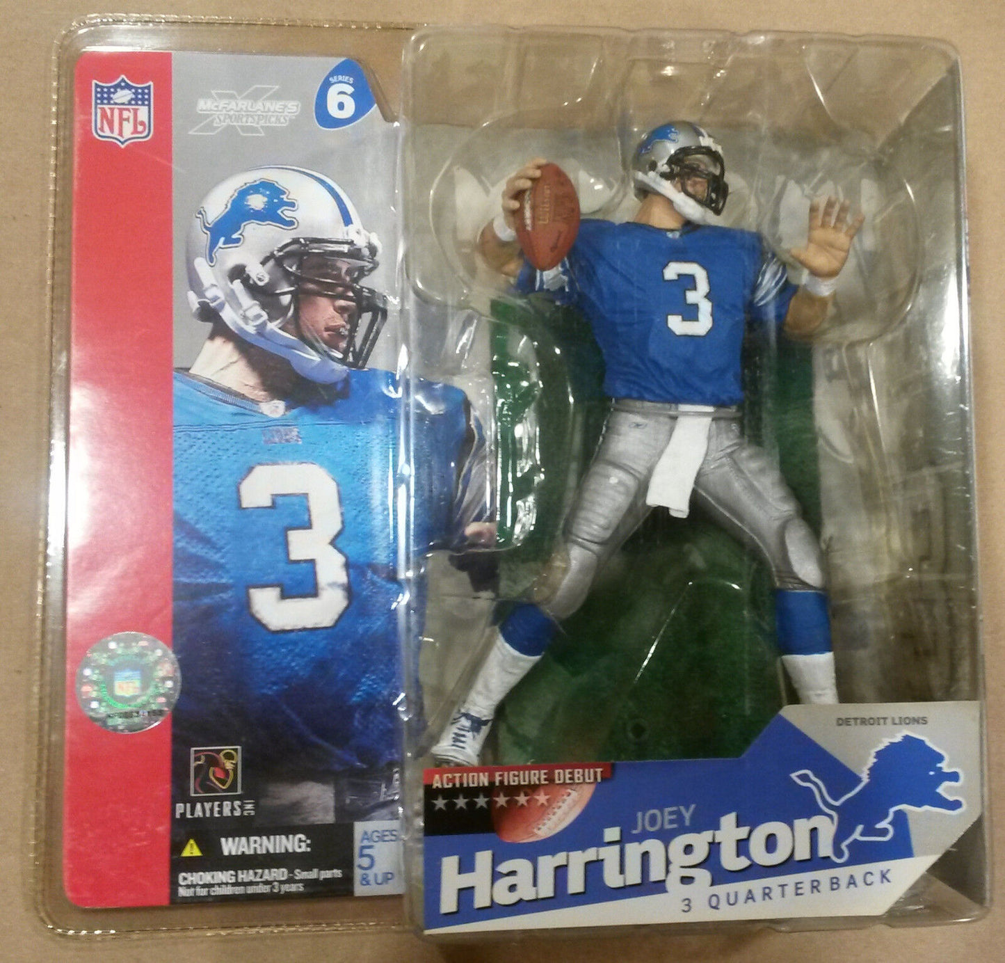 NFL Football series 6 JOEY HARRINGTON action figure