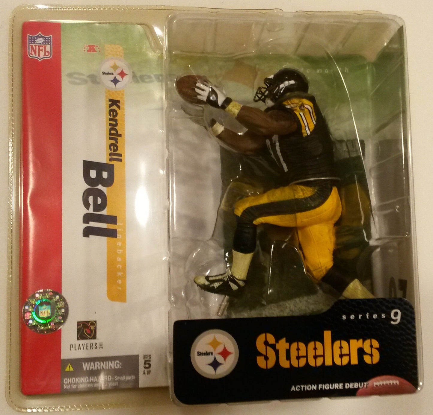 NFL Football series 9 KENDRELL BELL variant/chase action figure