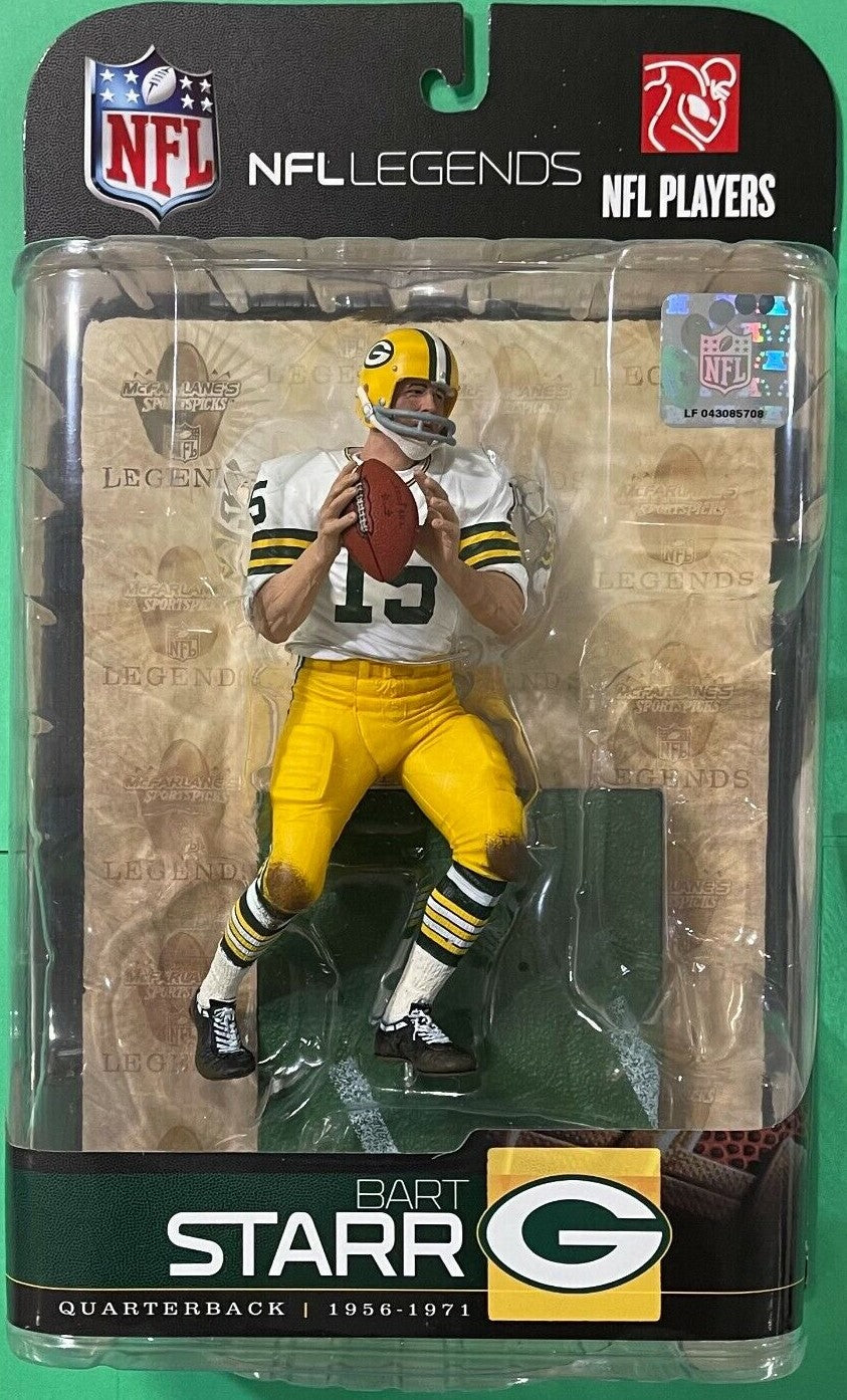 NFL Legends series 5 BART STARR variant/chase action figure