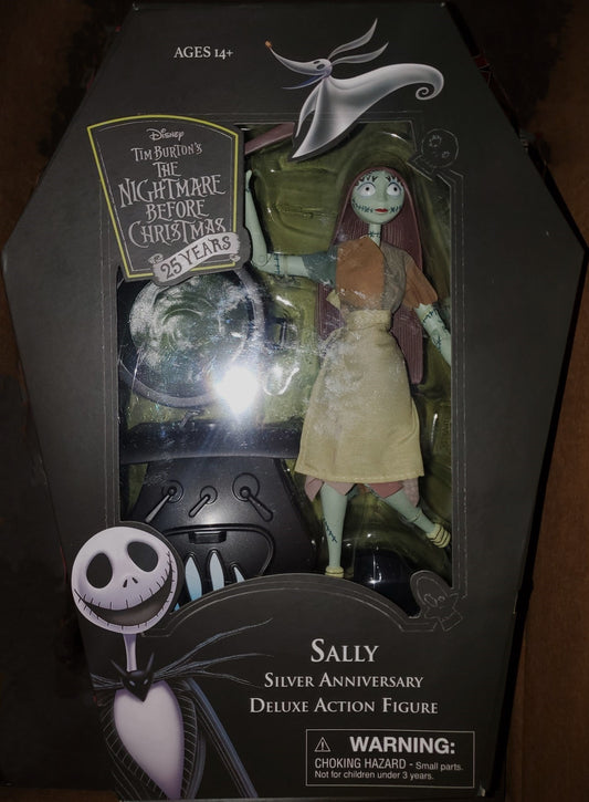 Nightmare Before Christmas Silver Anniversary SALLY Deluxe action figure