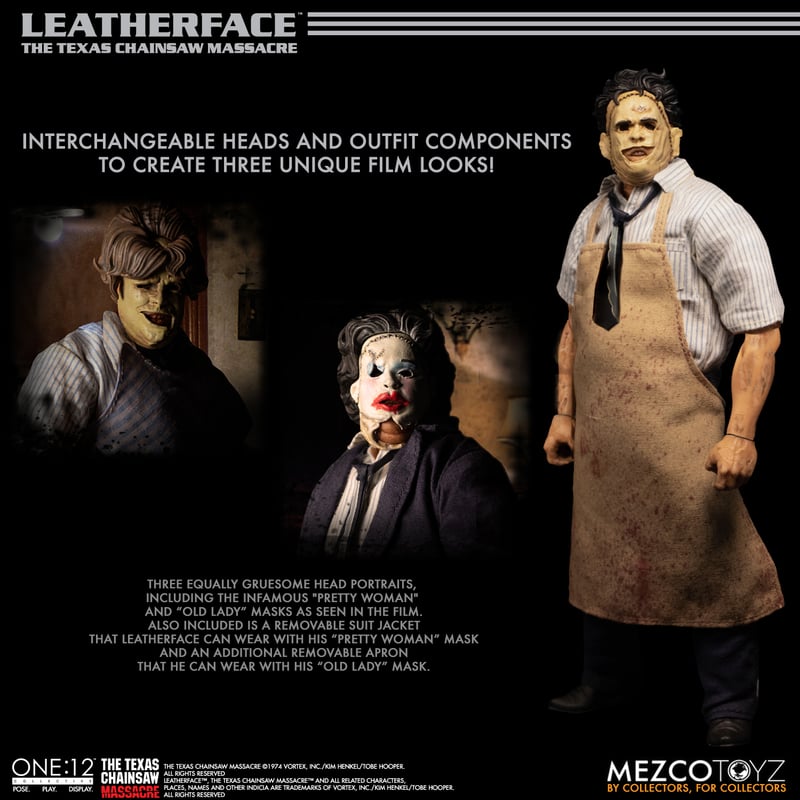 One:12 Collective Leatherface Texas Chainsaw Massacre action figure