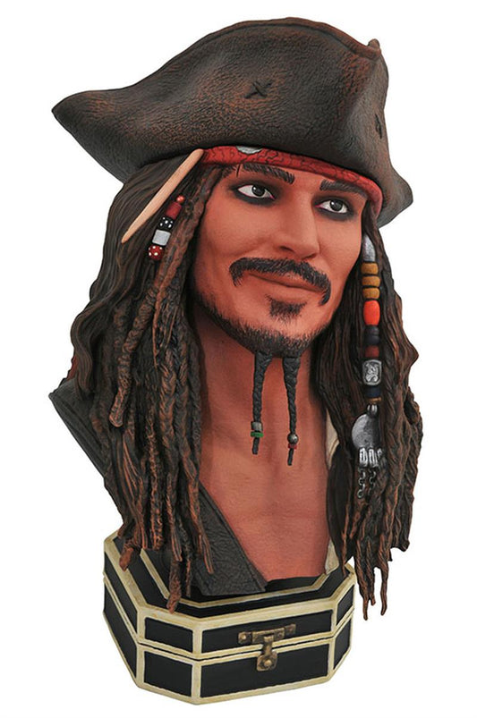 Pirates of The Caribbean Jack Sparrow 1/2 scale bust