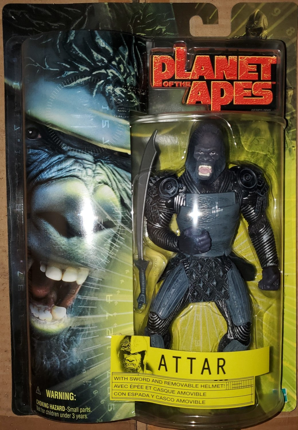 Planet of the Apes 2001 movie ATTAR action figure