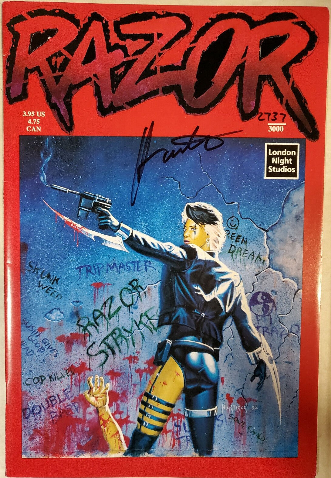 RAZOR #2 Red Limited Edition signed